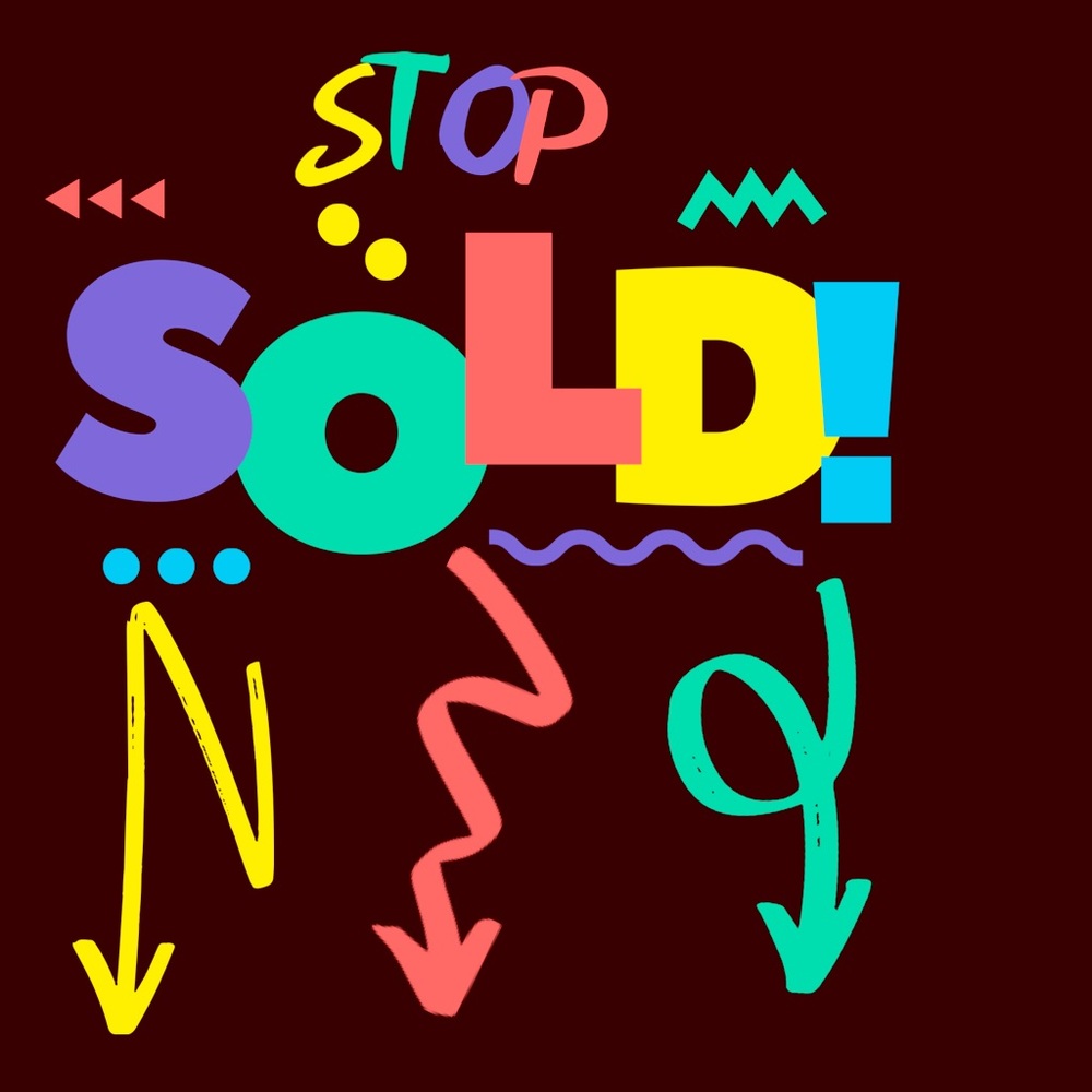 🛑 Stop sold below! 🛑